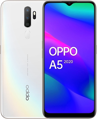 Oppo A5 2020 Dual Sim (4GB+64GB) Dazzling White, Unlocked B - CeX